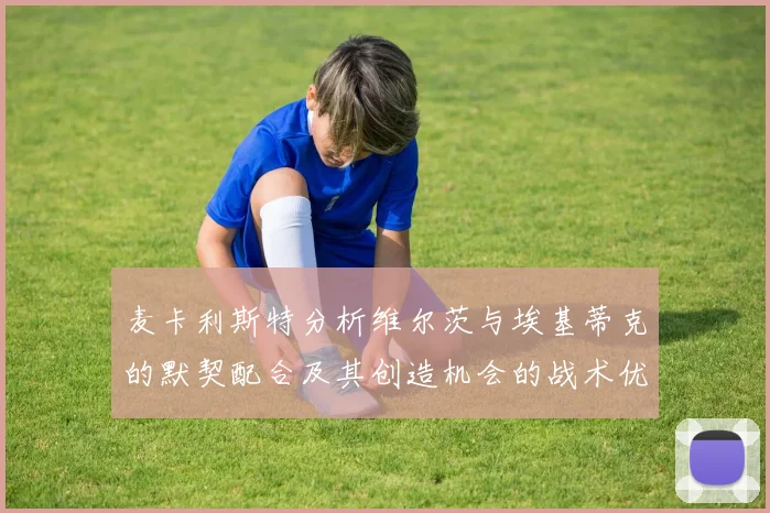 麦卡利斯特分析维尔茨与埃基蒂克的默契配合及其创造机会的战术优势